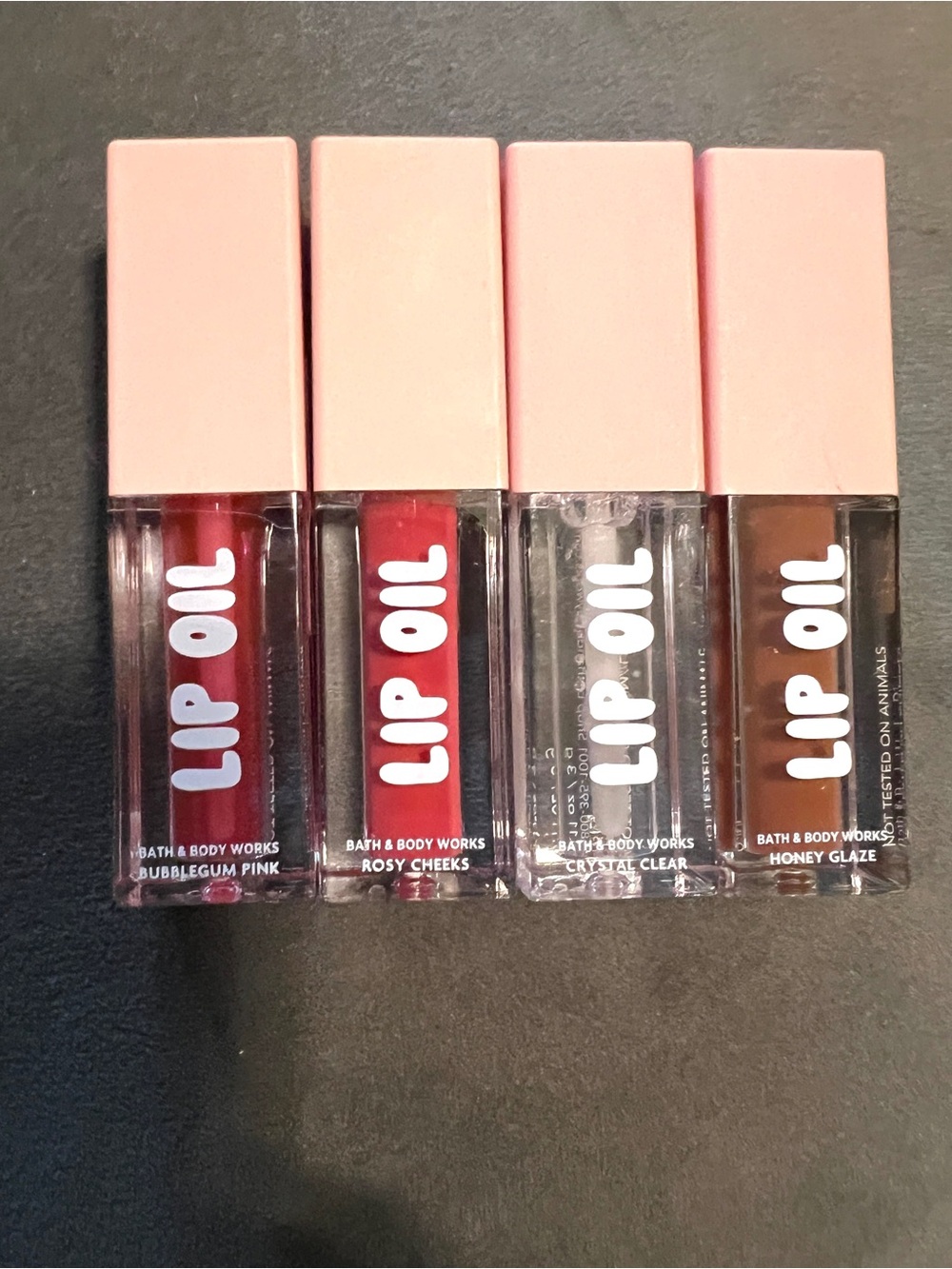 Bath & Body Works Lip Oil Bundle of 4-$30 Price Firm